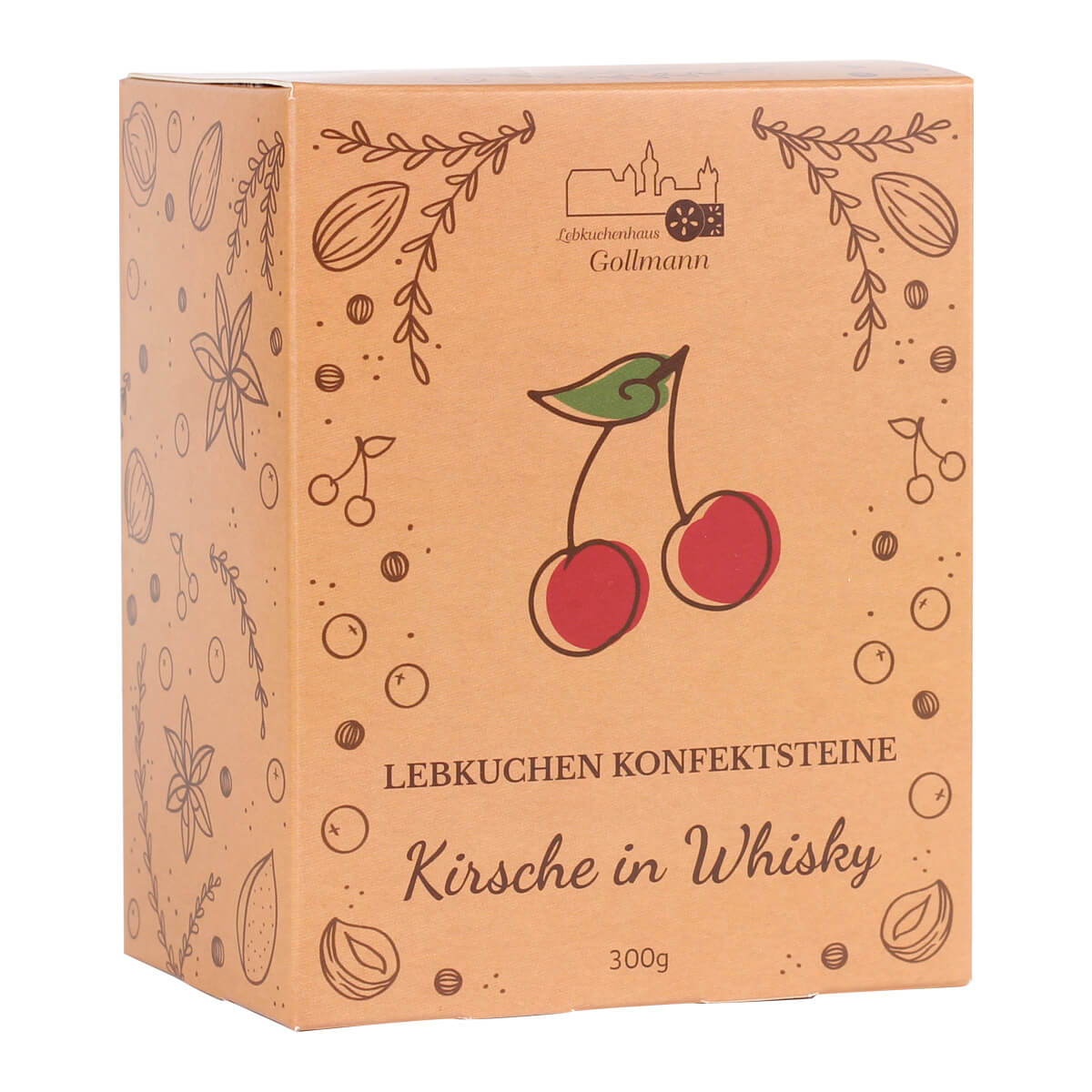 Lebkuchenkonfekt Kirsch-Whisky