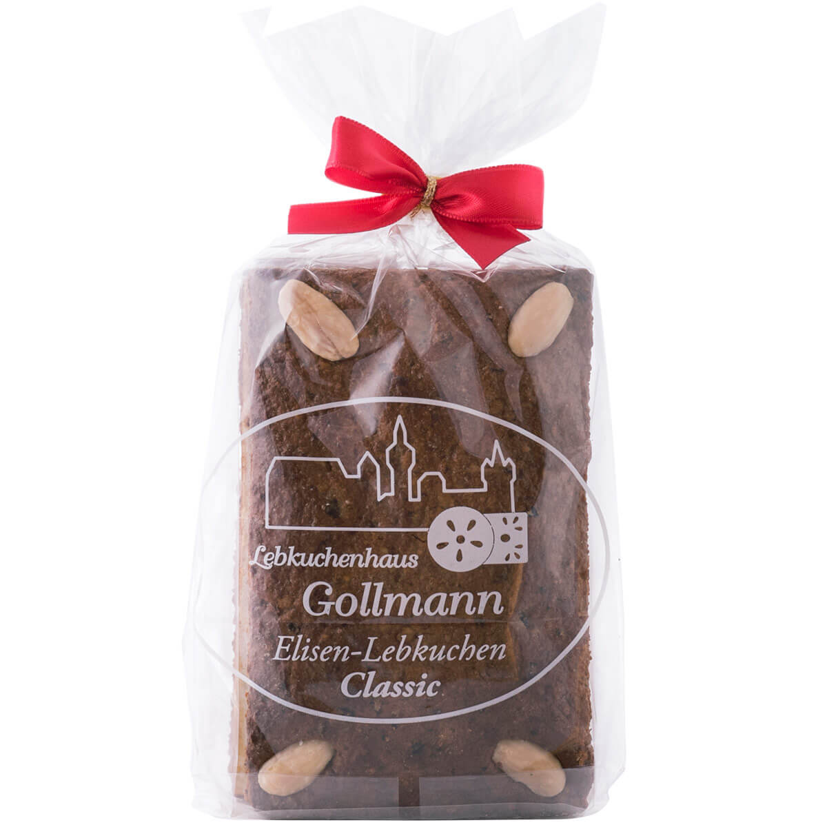 Eckige Elisenlebkuchen natur